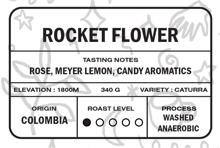 COLOMBIA - ROCKET FLOWER